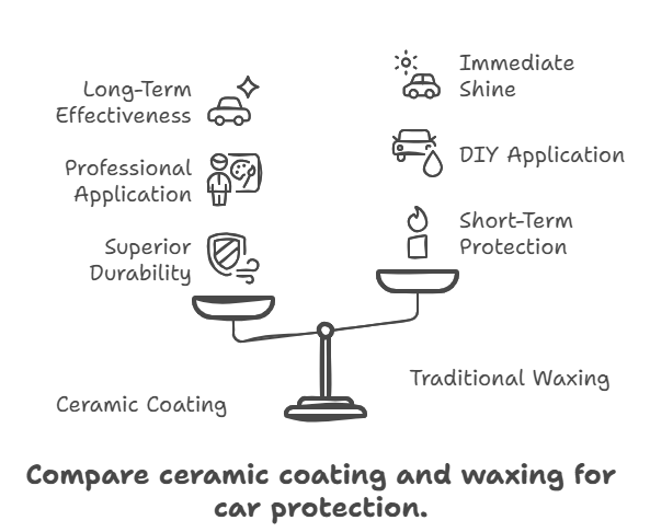 Ceramic coating vs waxing