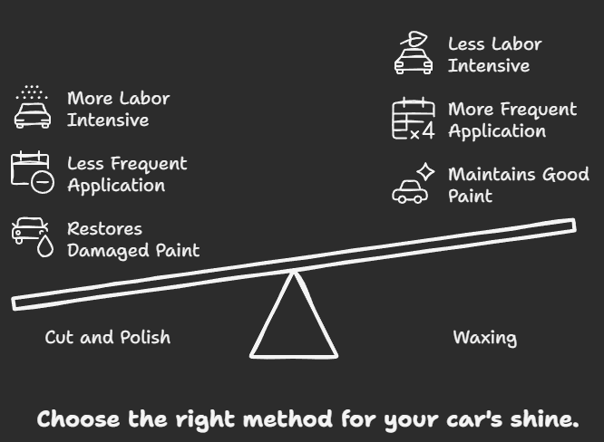 Cut and Polish vs. Waxing: What’s Best for Your Car’s Shine in Perth
