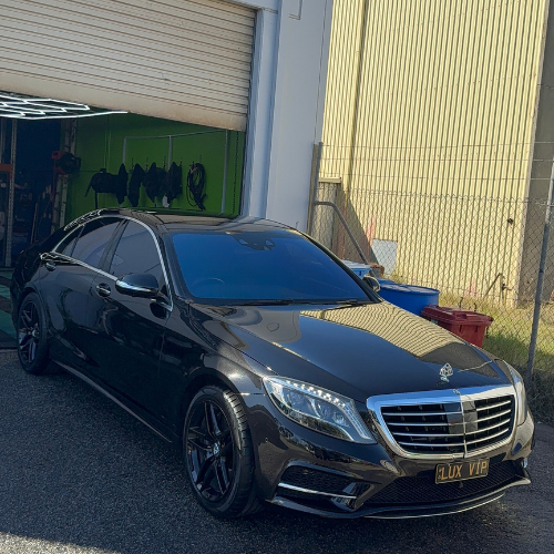 Mercedes-Maybach after luxury car detailing at Maddington workshop